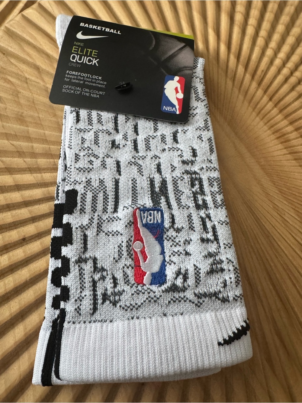Nike Elite Quick Crew Socks - White, Black, Red, Blue
